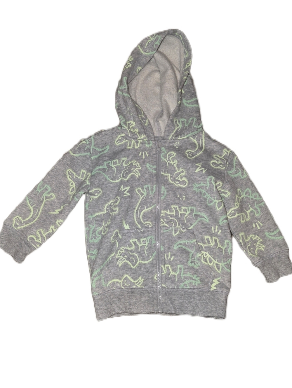 💓3/$15 Jumping Beans Softest Fleece 18 Months Dinosaur Print Hoodie